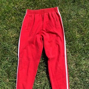 Red Sweatpants